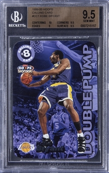 1999-00 Hoops “Calling Card” #CC1 Kobe Bryant - BGS GEM MINT 9.5
